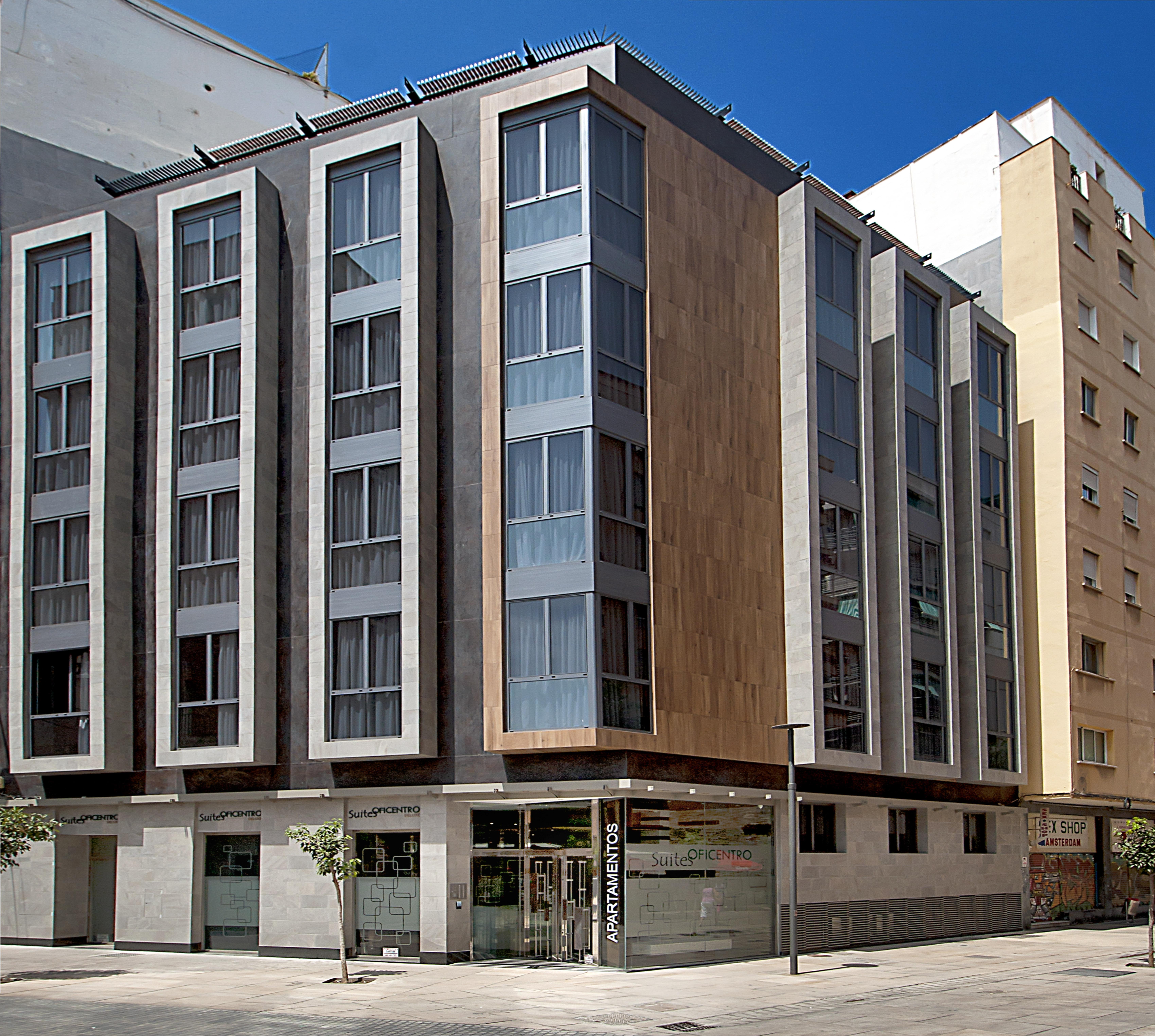 Apartamentos Suites Oficentro Deluxe Málaga Exterior foto